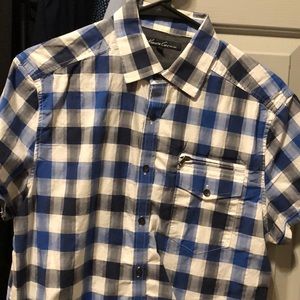 Kenneth Cole plaid shirt